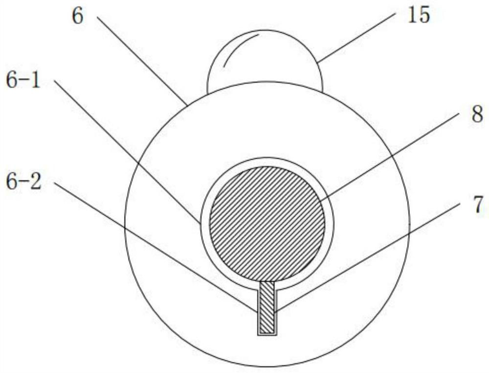 Gynecological intracavity radiation therapy protection device and radiation therapy protection method