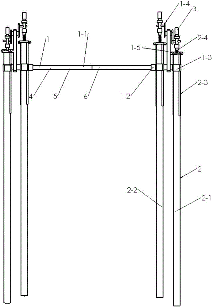 Novel semi-passive walking barrier crossing device and control method thereof