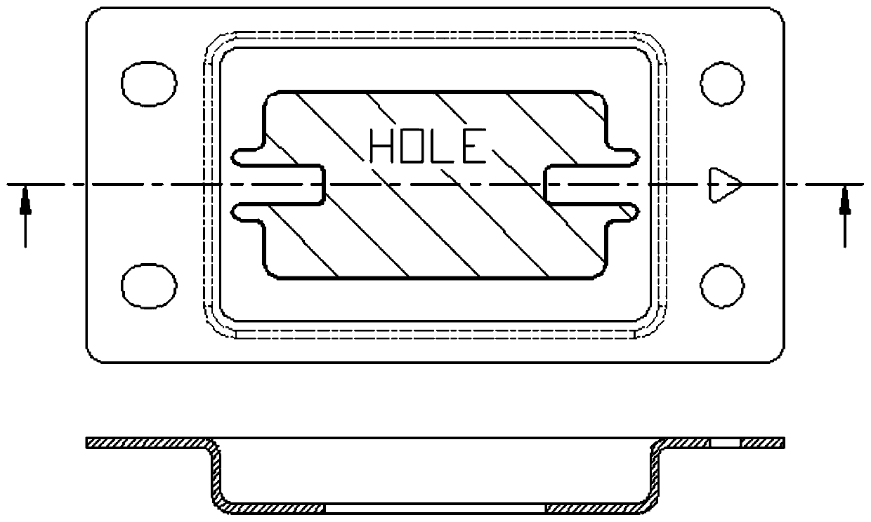 A connector using a local hardening process and its manufacturing process