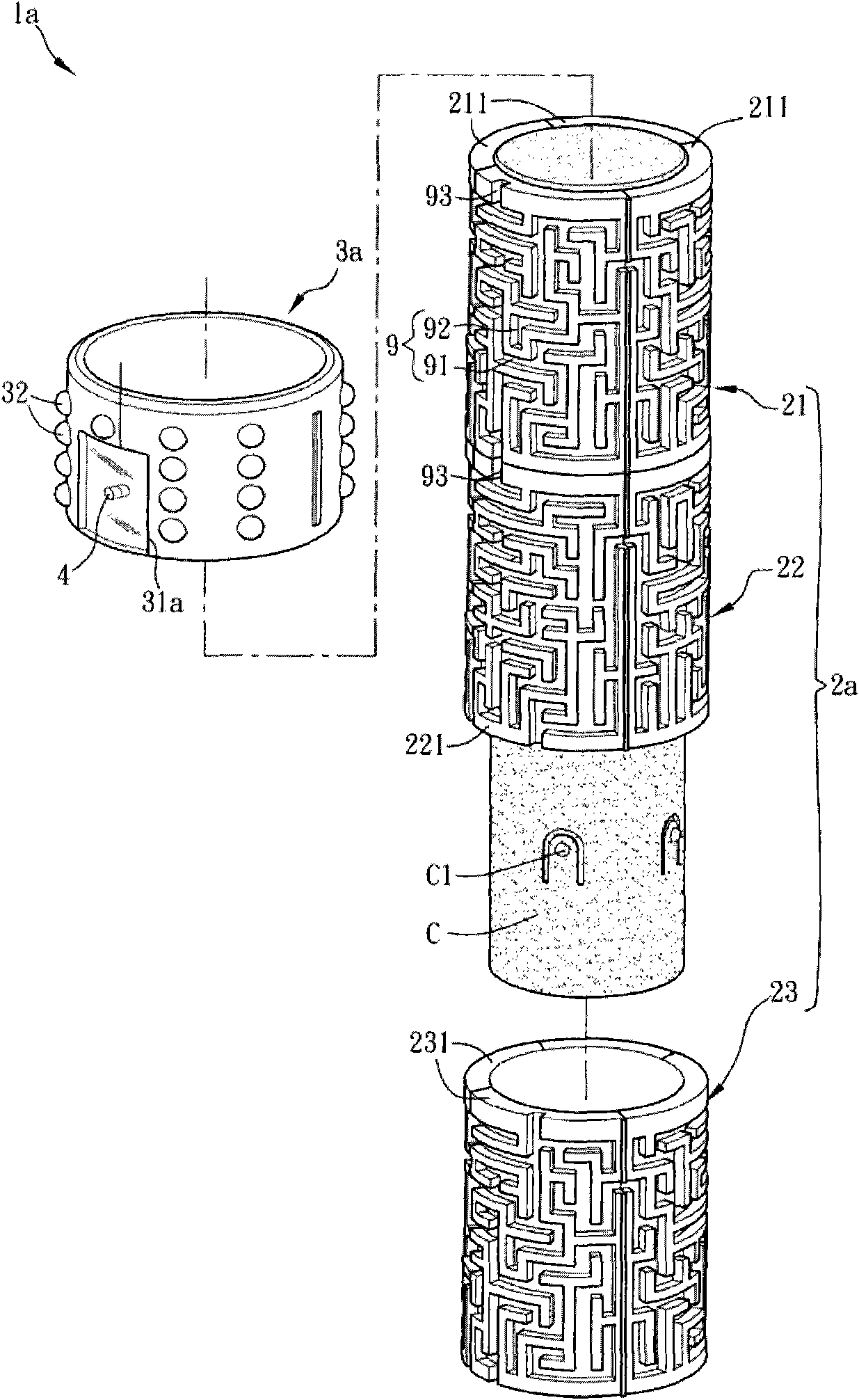 Three-dimensional maze device