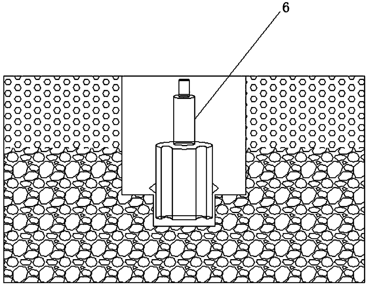 Triple rotary spraying device for soil remediation and method thereof