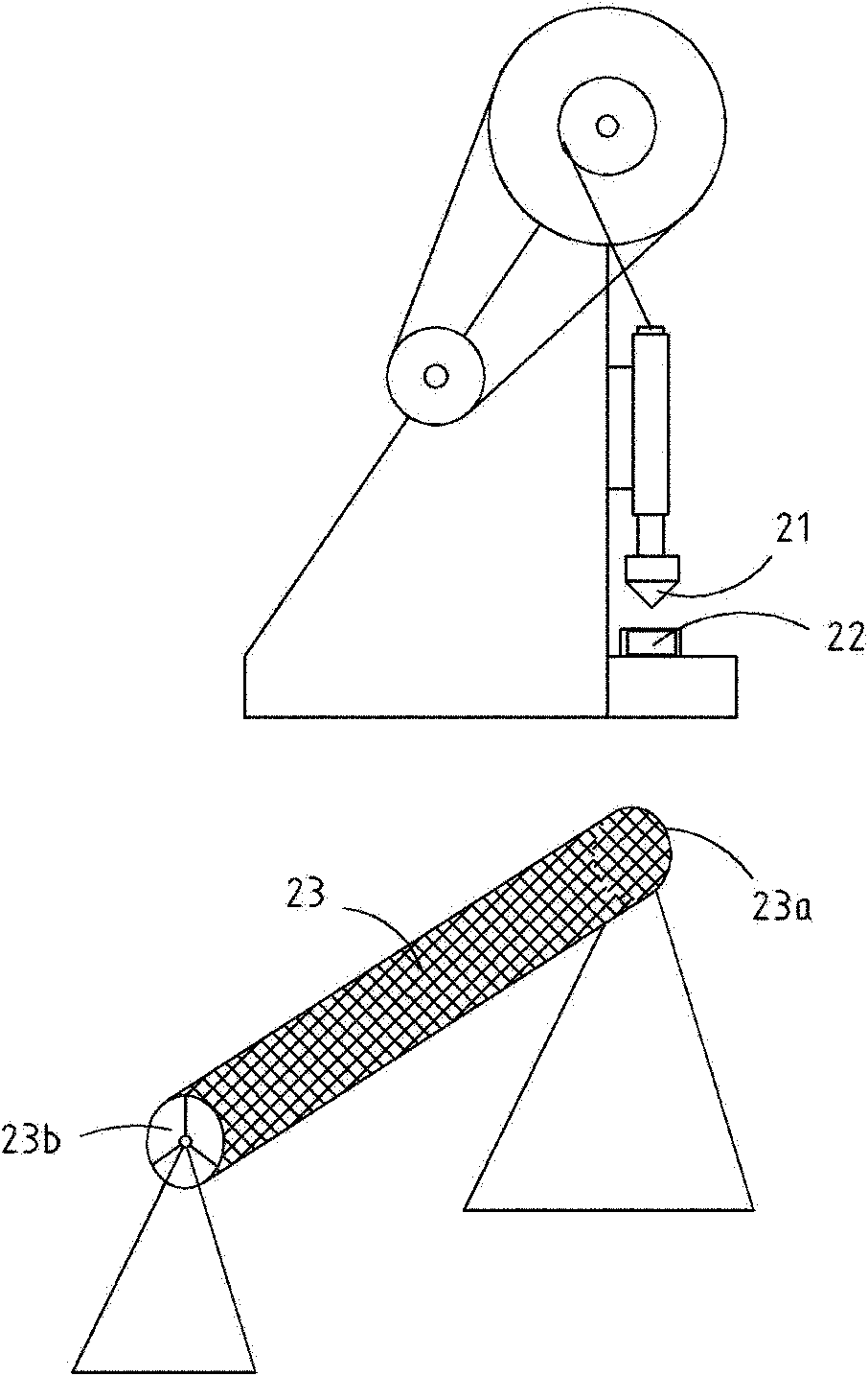 Energy-saving and environment-friendly automatic disassembly and separation system for waste batteries