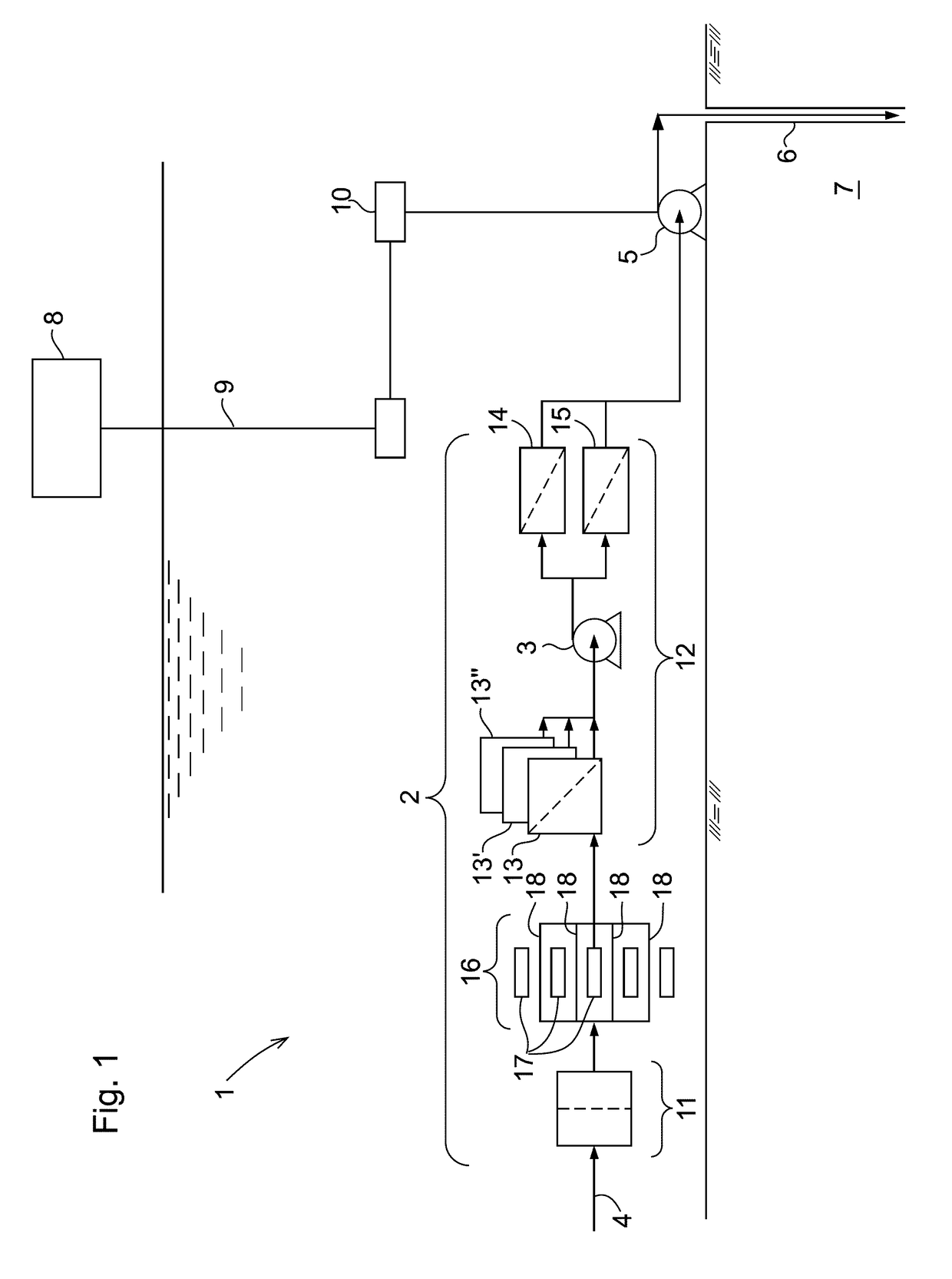 Method and system for water injection into an oil and/or gas containing subterranean formation