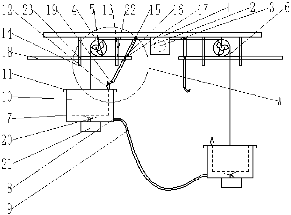 Workpiece oil immersion device