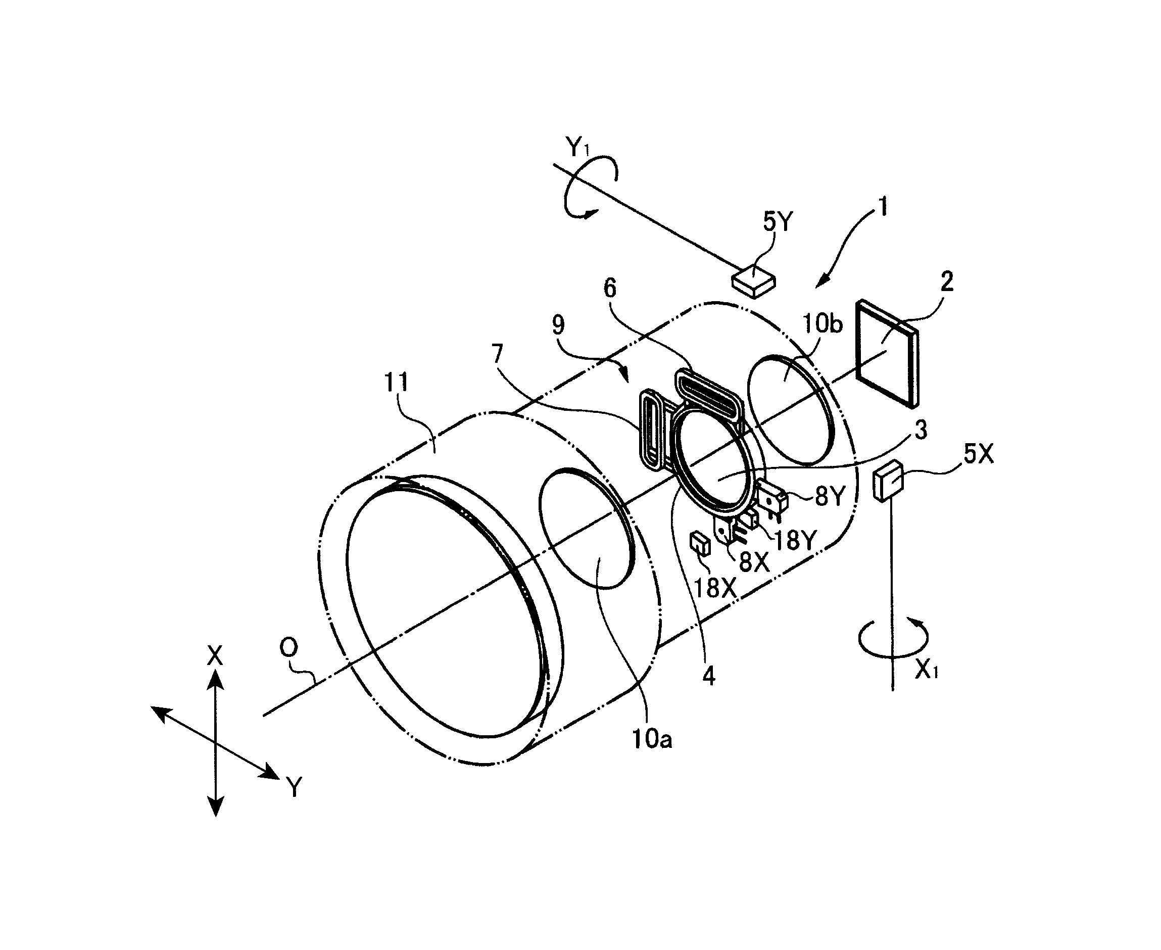 Correction-lens-moving voice coil motor, anti-vibration device, interchangeable lens unit and optical apparatus