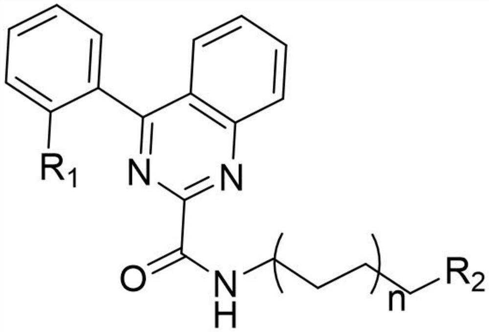 A kind of quinazoline fluorescent probe and its preparation method and application