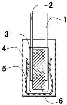 Voltage-sensitive resistor element with overheat protection