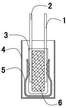 Voltage-sensitive resistor element with overheat protection