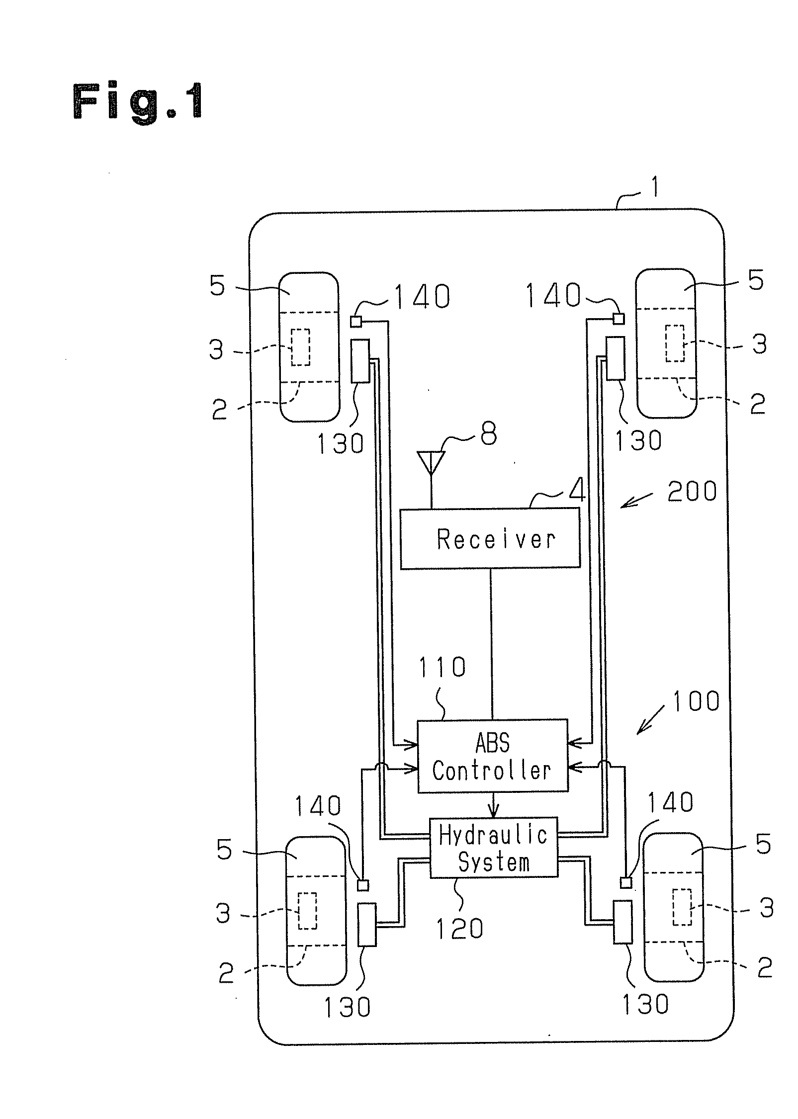 Vehicle load weight detecting apparatus