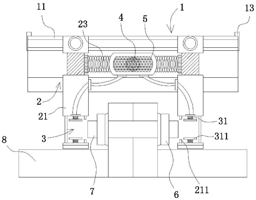 Bolt loosening monitoring device