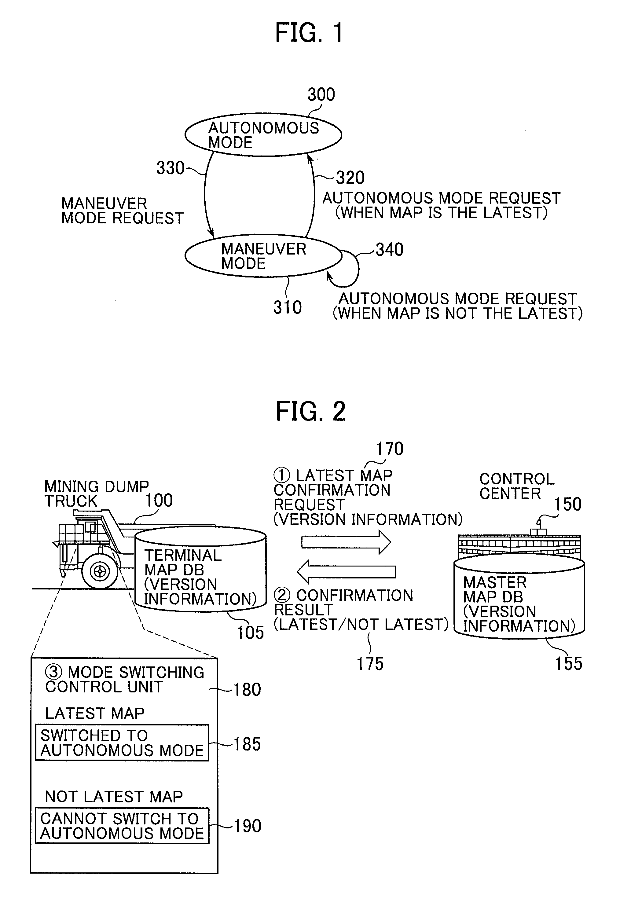 Navigation system for autonomous dump trucks