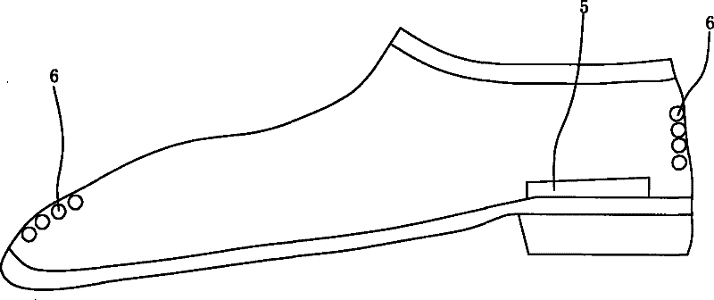 Piezoelectric generating set