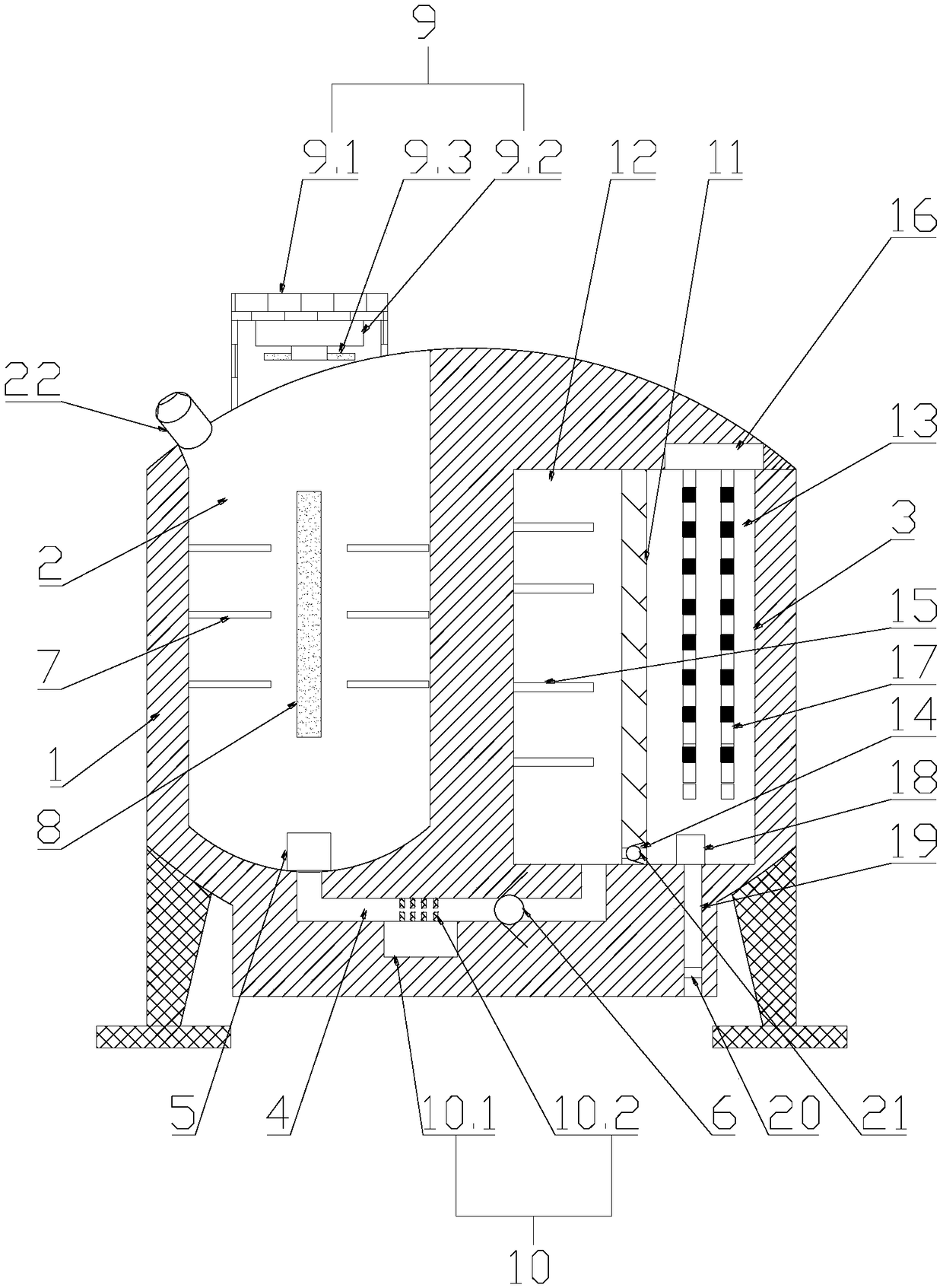 Enteral nutrition preparation device