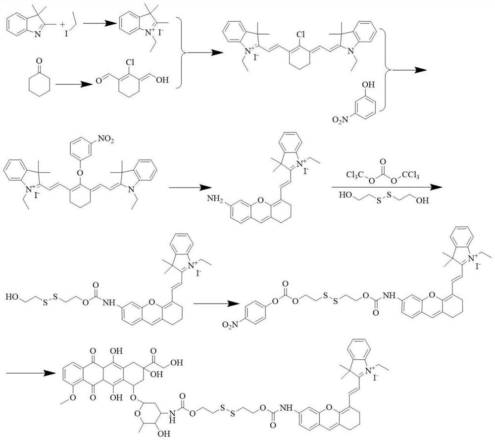 A kind of dimer prodrug and its preparation method and application