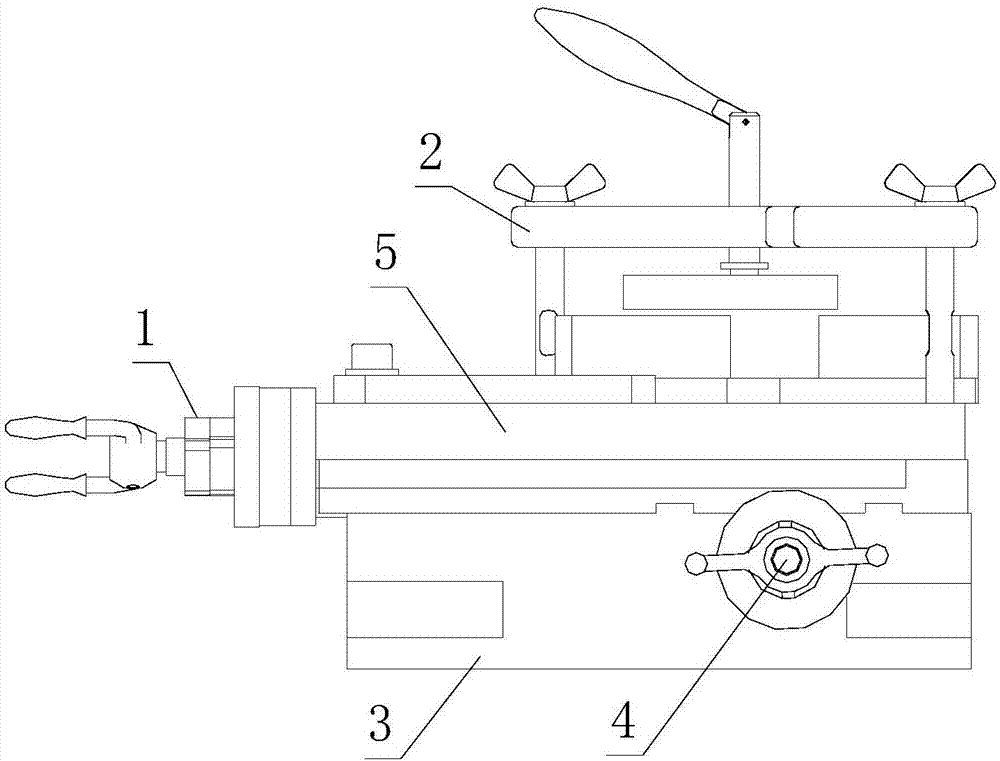 A multifunctional drill clamp device