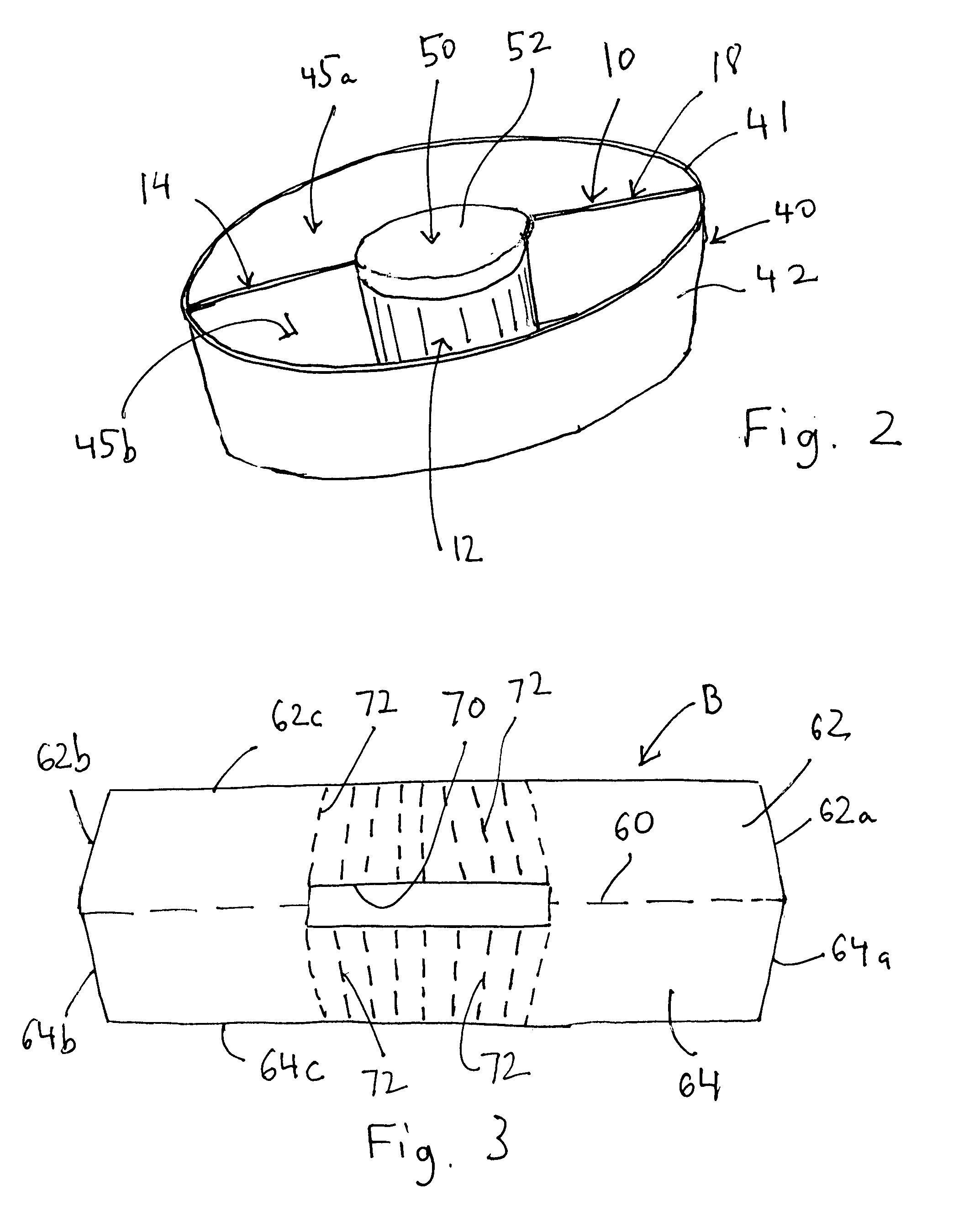 Removable divider for food container