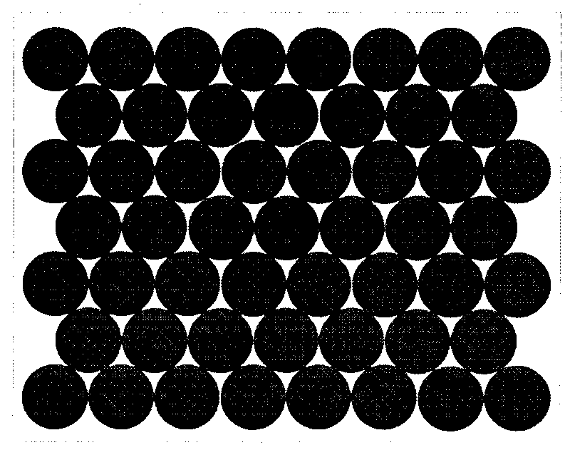 Preparation method for metal Nano structure array