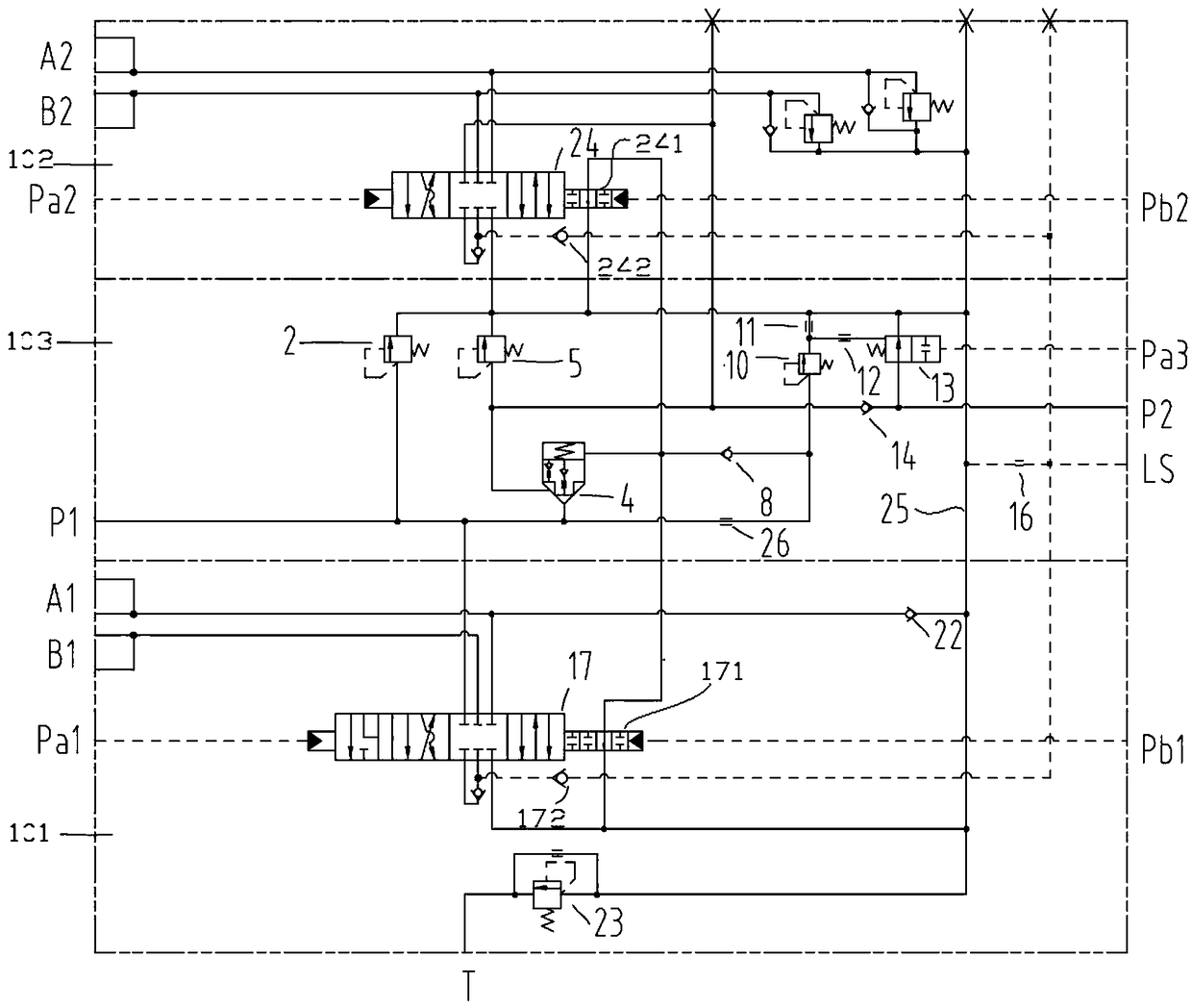 multi-way valve