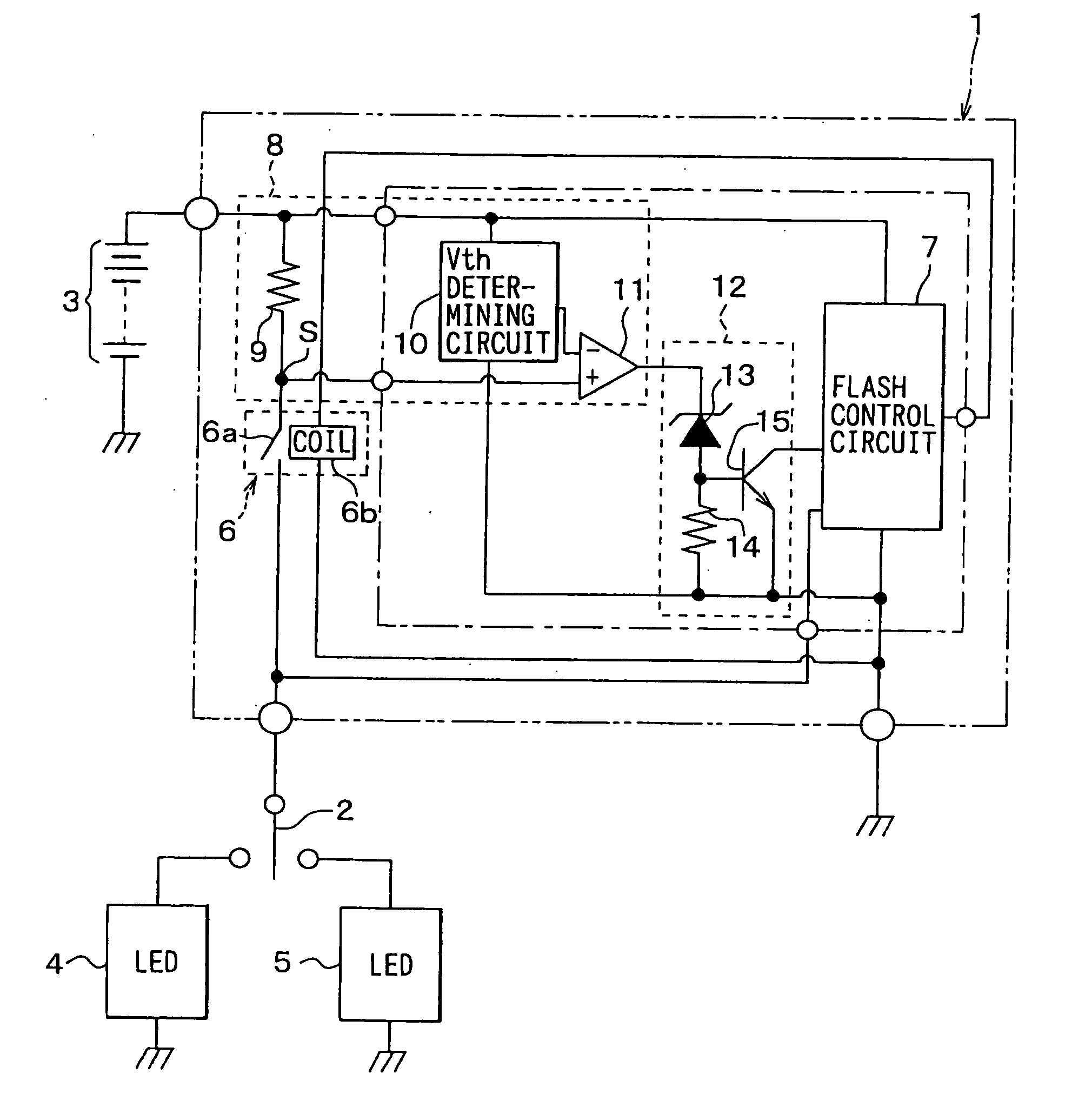 Indicator system having multiple leds