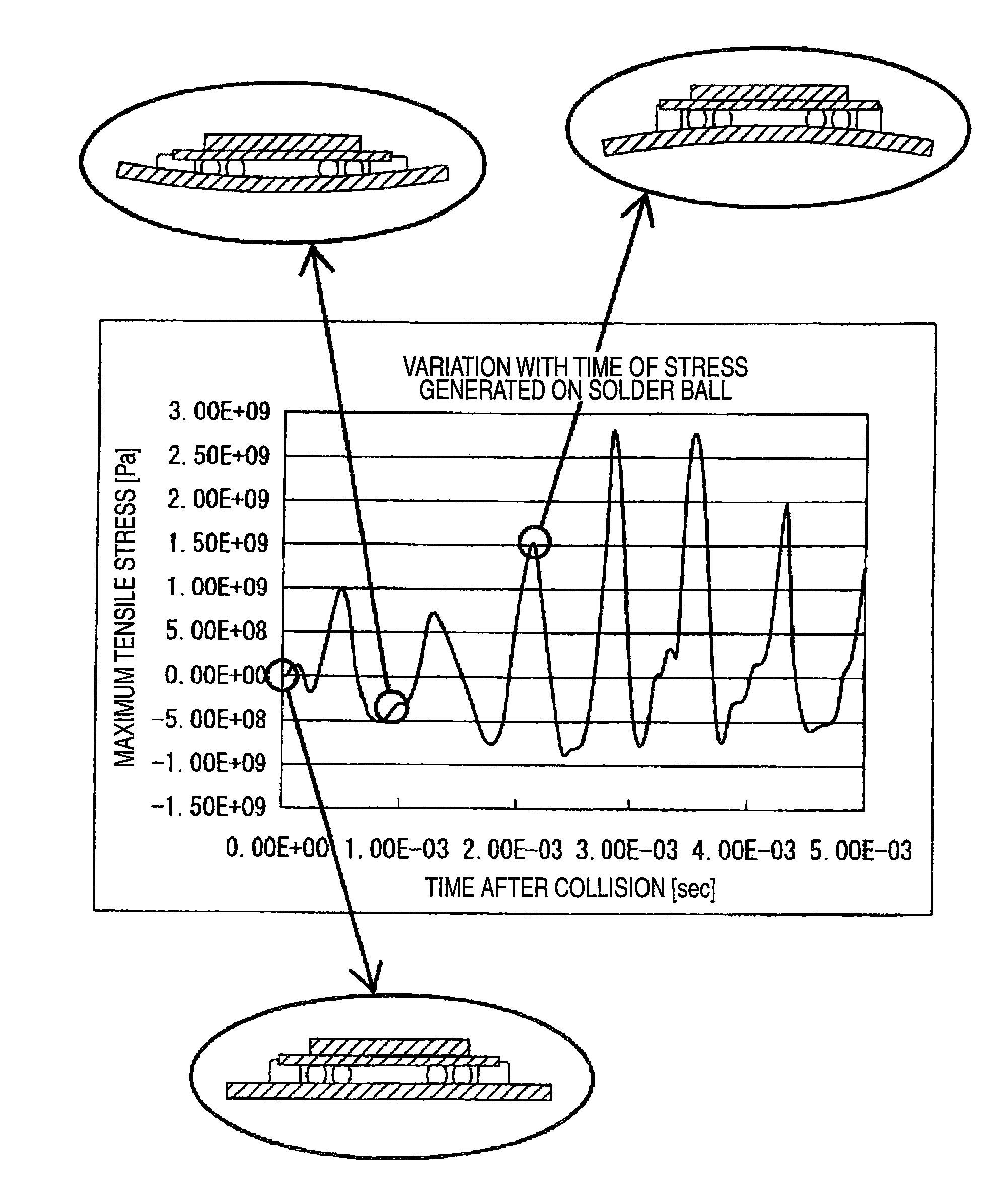 Electronic component mounting structure