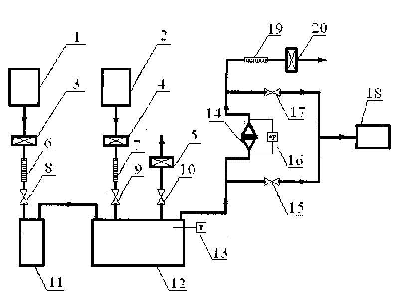 System and method for detecting filter material counting efficiency based on monodispersed aerosol