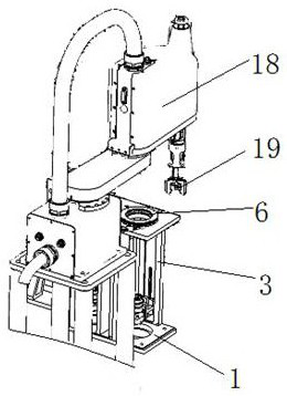 Visual detection assembly table