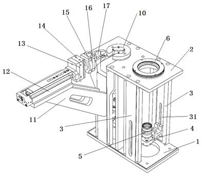 Visual detection assembly table