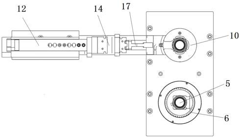 Visual detection assembly table