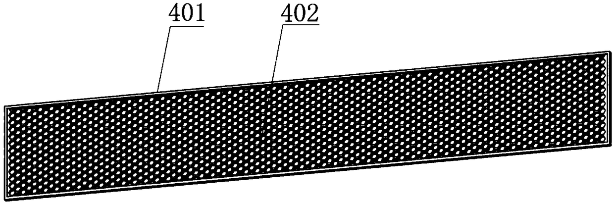 Server case and a high-frequency air inlet flow field rectification and heat dissipating structure thereof