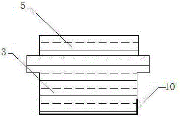 A glued sports ball piece edge folding machine