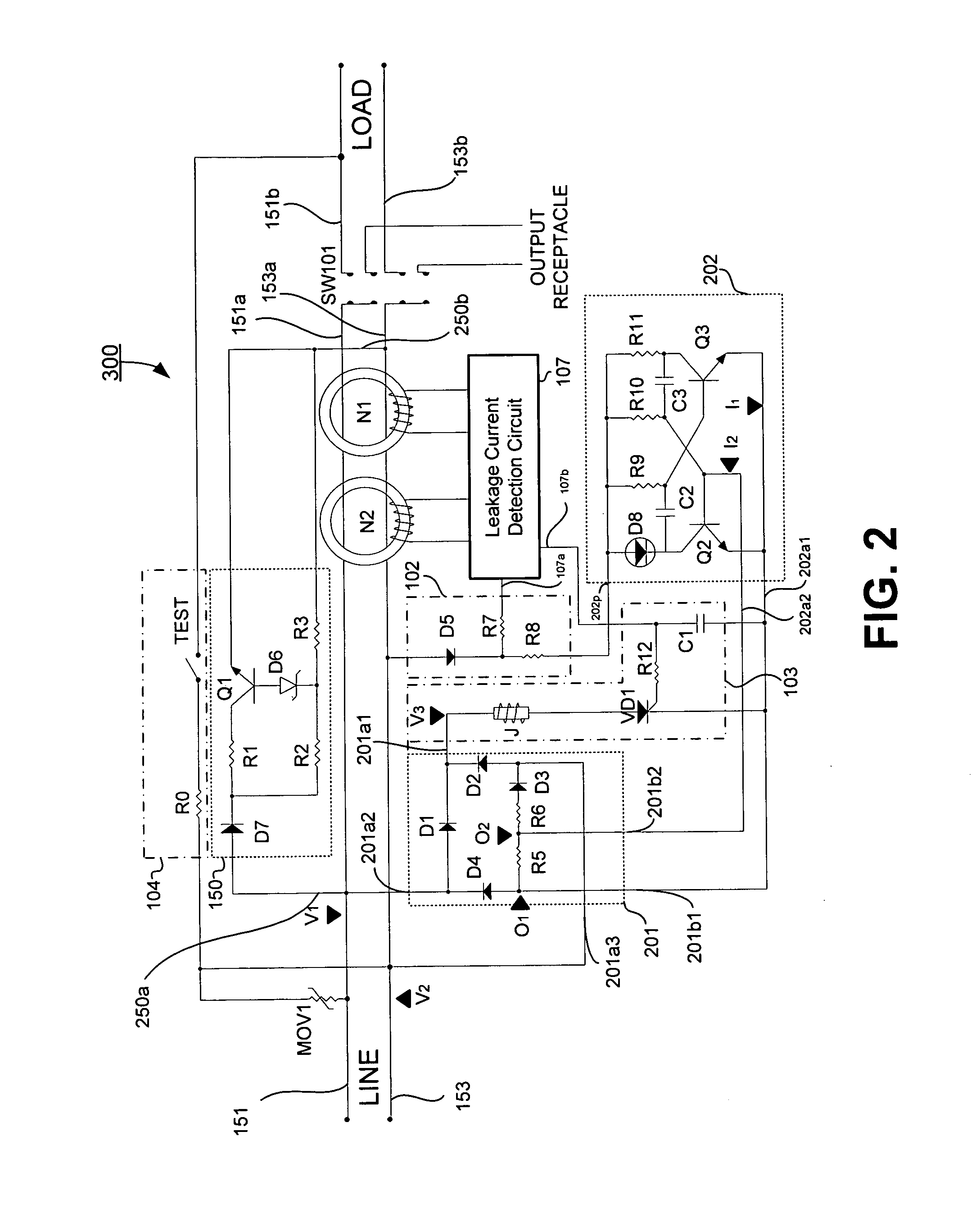 Intelligent life testing methods and apparatus for leakage current protection