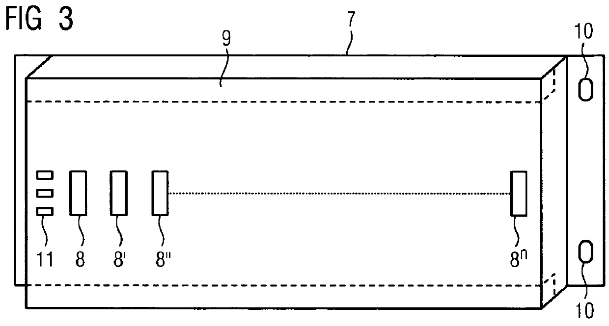 Serial bus system, node device and input/output card that can be connected to the node device