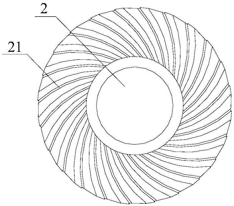 Hybrid type dynamic pressure gas thrust bearing