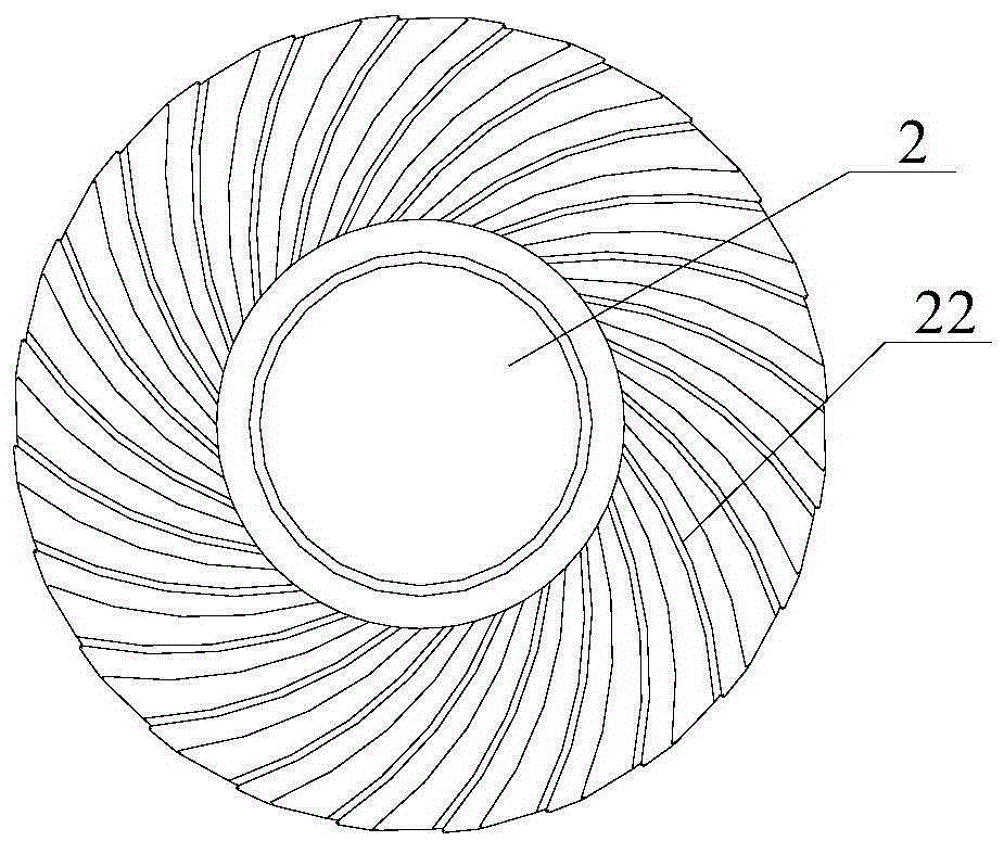 Hybrid type dynamic pressure gas thrust bearing