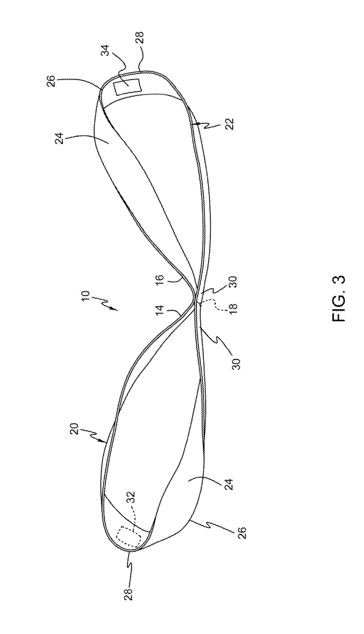 Flexible folding sling