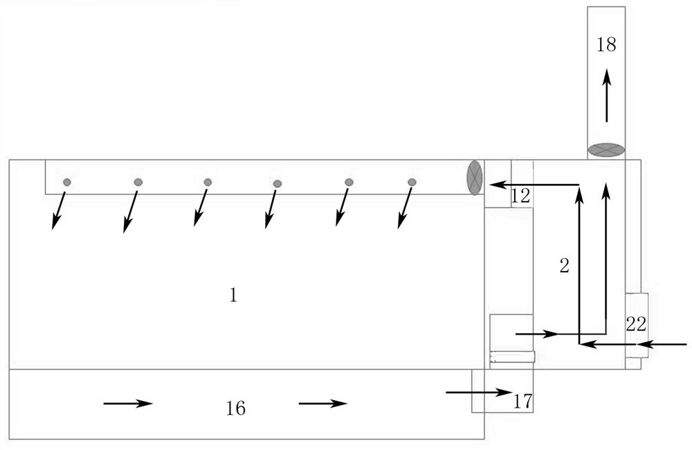 Efficient pig farm based on heat pump exchange system