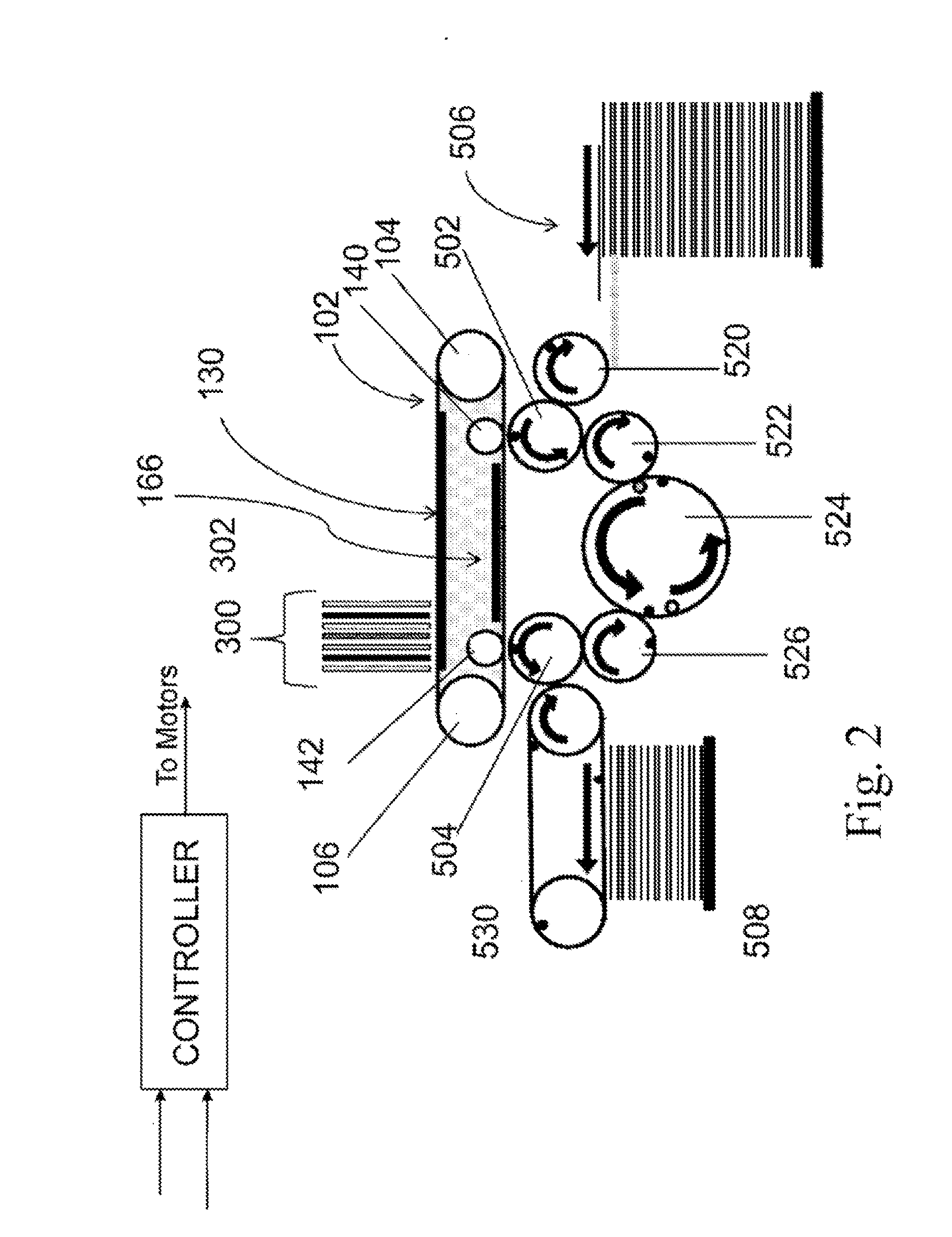 Treatment of release layer and inkjet ink formulations