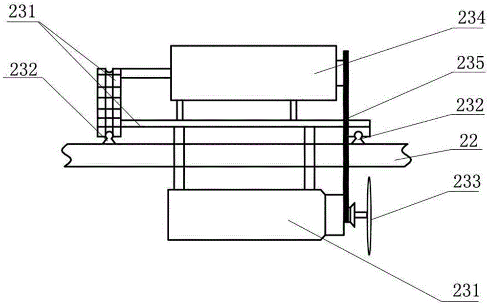 Simple and efficient conveying and cutting device