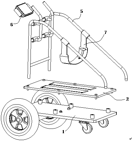 A lower limb rehabilitation training medical robot with walking function