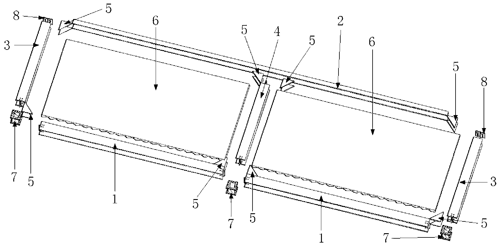 Multi-story/high-rise fabricated steel structural prestressed supporting system capable of realizing rigid connection of joints