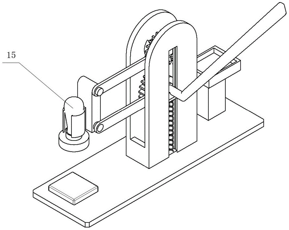 A manual stamping machine