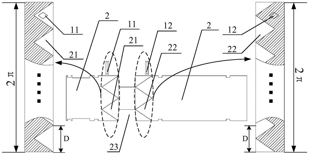 A rotary digital valve and an injection system of 3D printing equipment