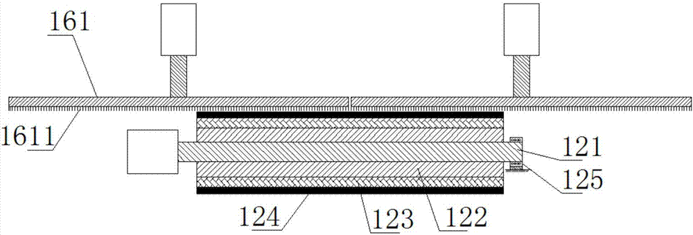 Automatic warp knitting batching system and replacing method for batch and batching drum