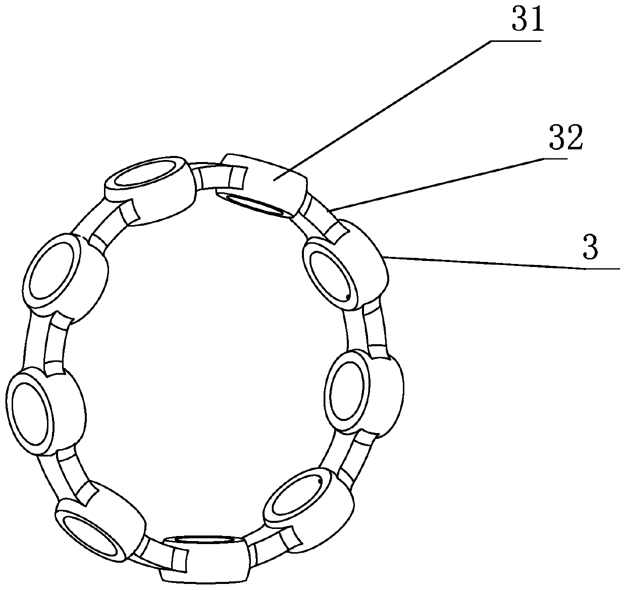 Novel rolling bearing