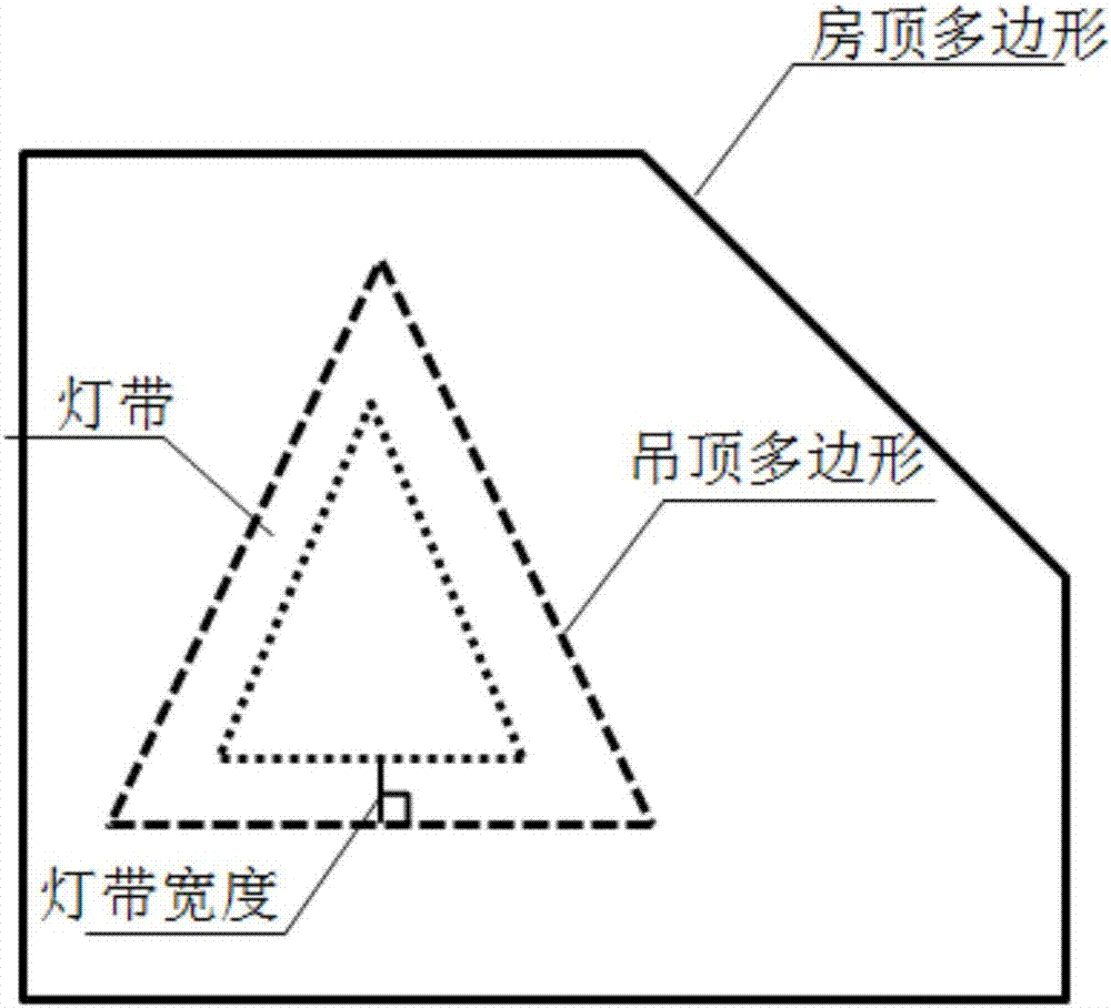 System and method for generating suspended ceiling 3D model based on plane polygon drawing