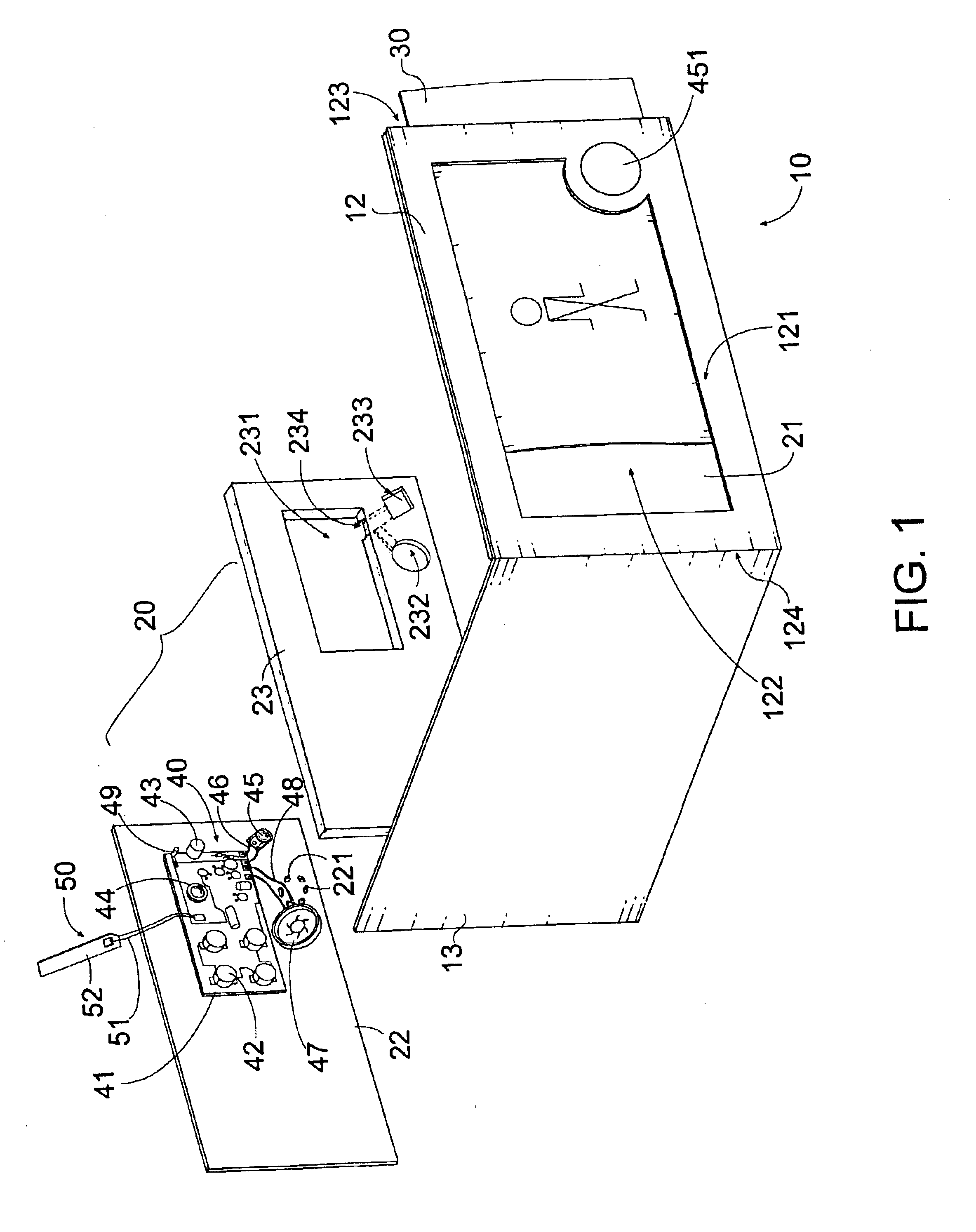 Audio/visual greeting device