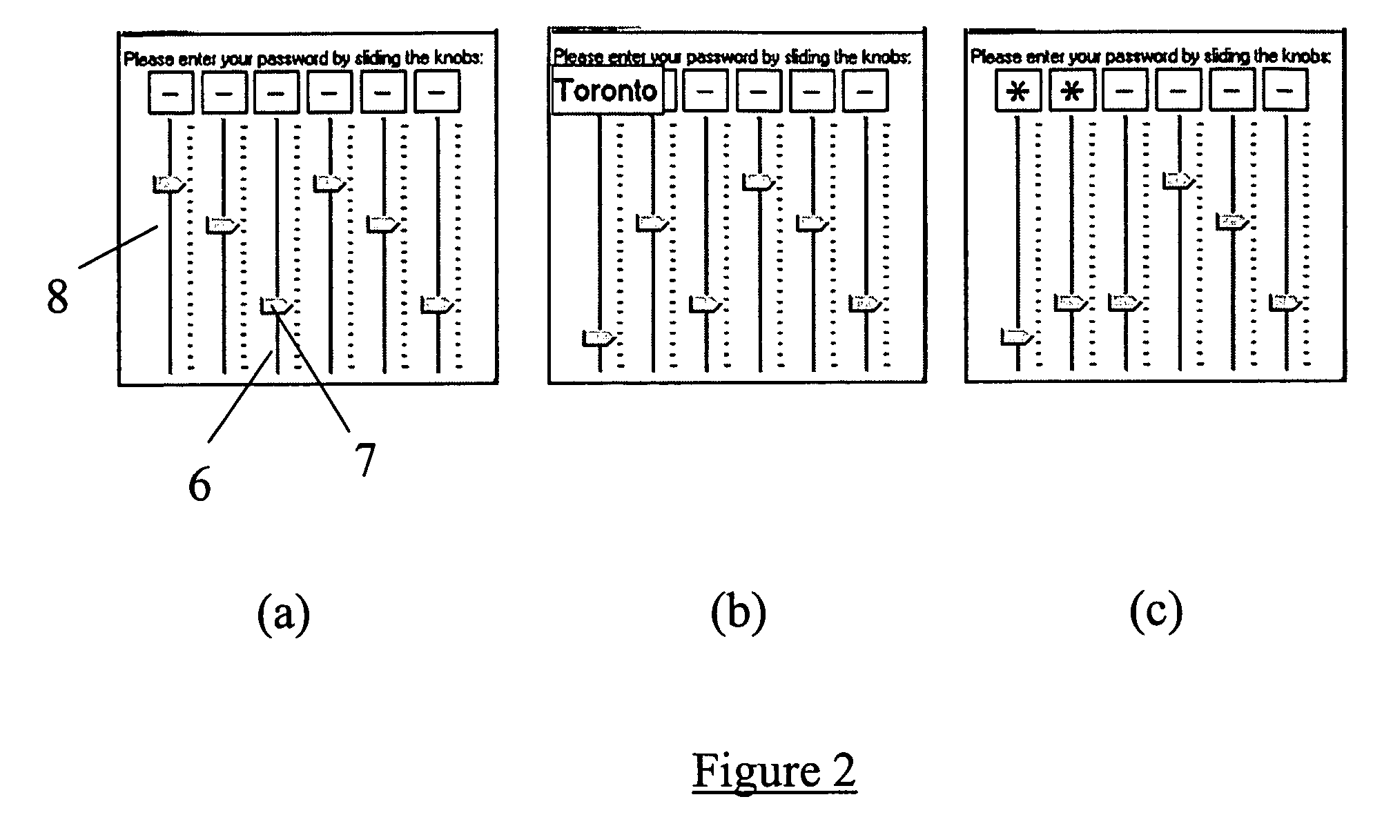 Method and apparatus for selecting a password