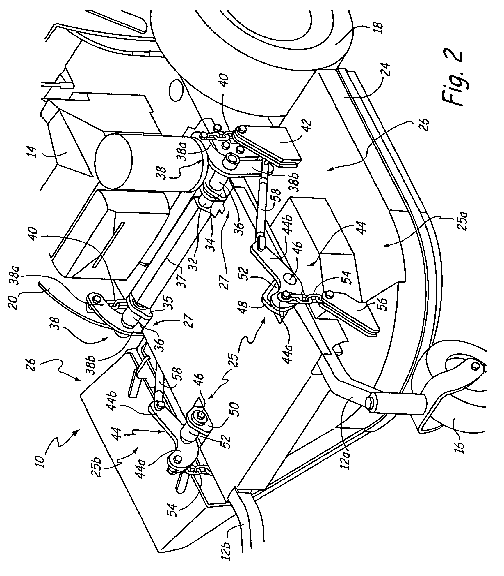 Mower with lever actuated drive control