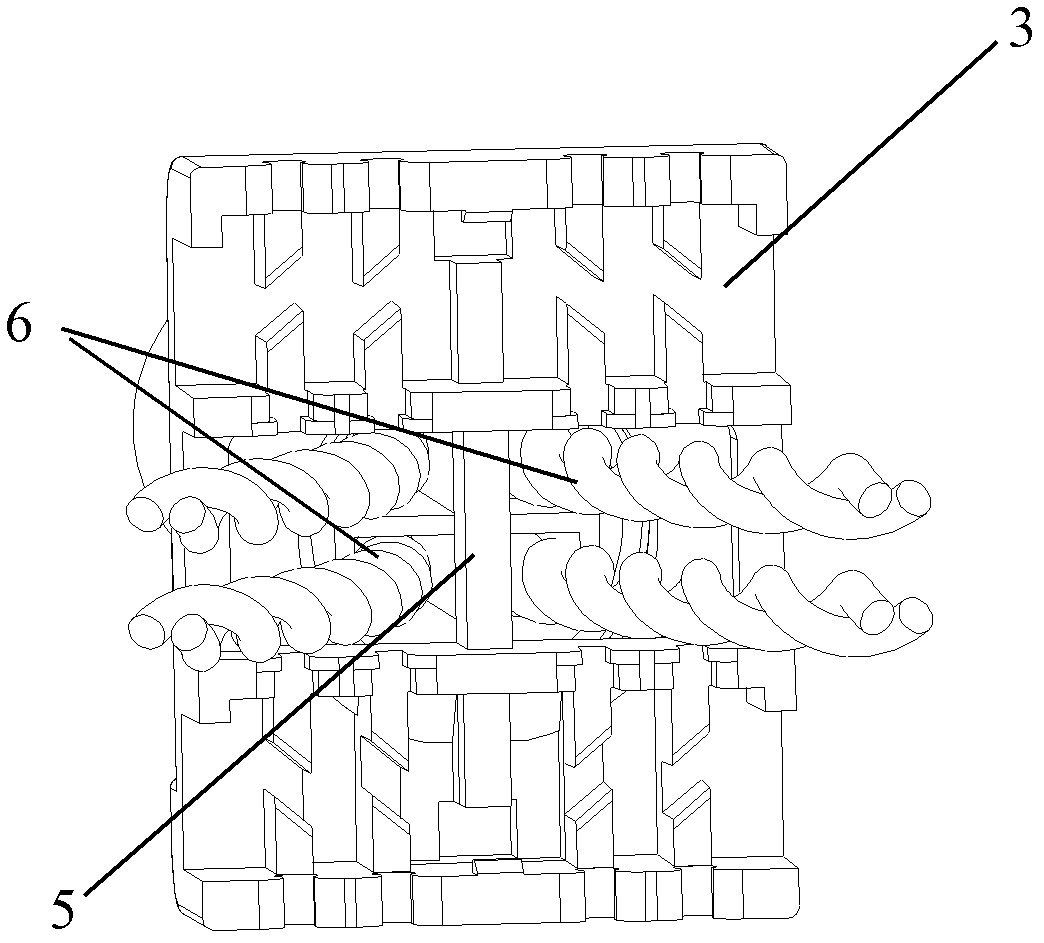 Information module with shielding function in network system