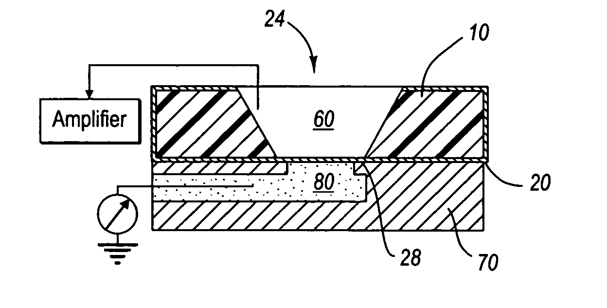 Microwell arrays with nanoholes